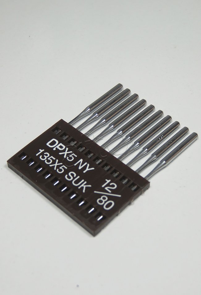 makina iğnesi düz kalın dip dpx5 ny 12-80-(10 adetli)
