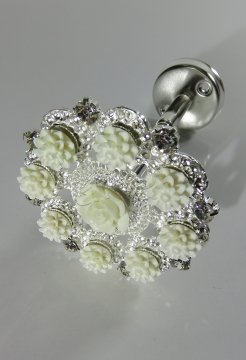 fon demiri renso swarovski taşlı gümüş - 8682 (r-12)