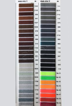 püskül 60 cm kartela-6 Strip-11 No: 1527