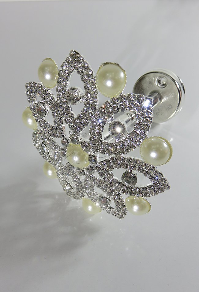 fon demiri renso swarovski taşlı gümüş - 8692 (r-7)