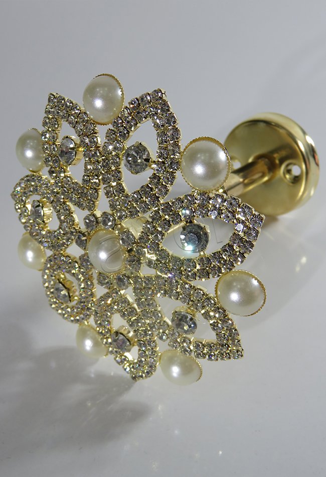 fon demiri renso swarovski taşlı altın - 8695 (r-7)