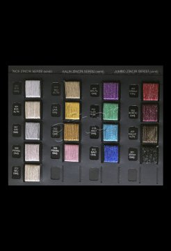 ip perde kruvaze ipi kalın zincir - simli Kruvaze Kalın Simli-006 Pembe-Gümüş