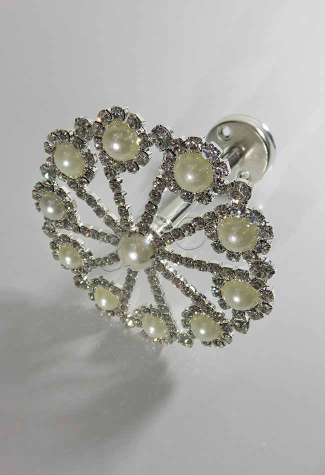fon demiri renso swarovski taşlı gümüş - 8697 (r-8)