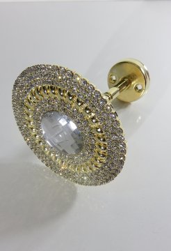 fon demiri renso swarovski taşlı altın - 8704 (r-11)
