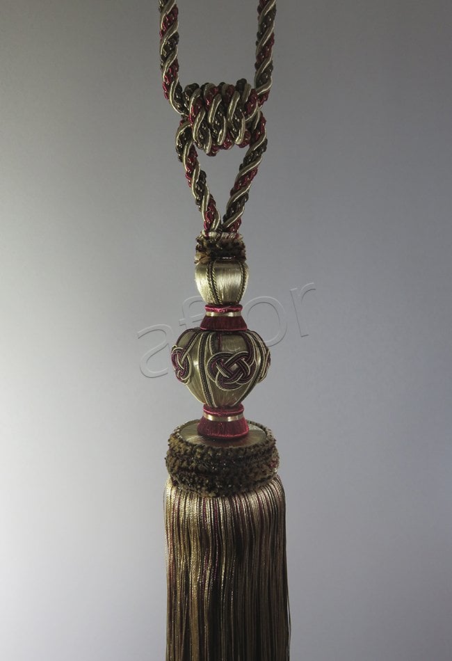 braçol perde fon bağı toplama bella kruvaze fon bağı(v-9)0486