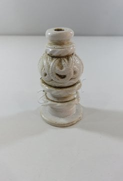 perde aksesuarı polyester küçük krem barok -0617