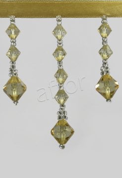 perde boncuğu af-04 topaç-sarı