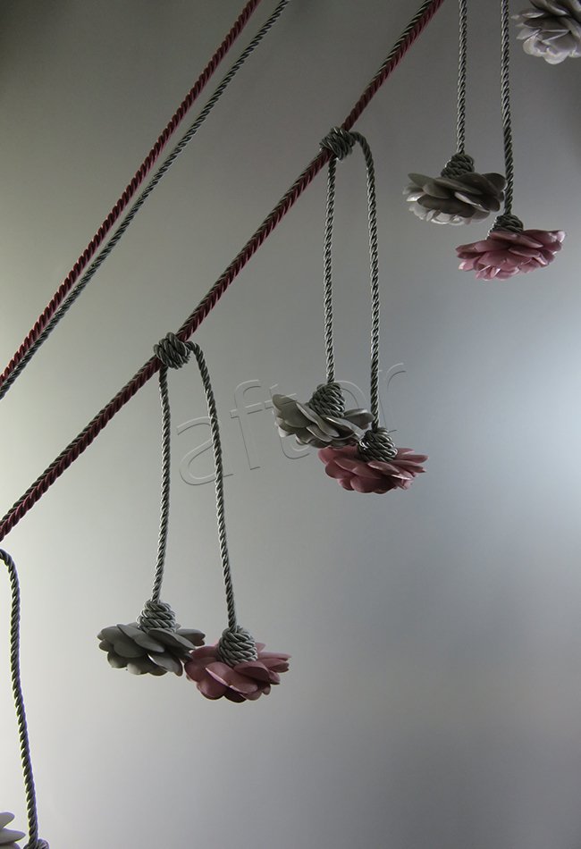 braçol perde fon bağı toplama kruvaze fon bağı güllü saçak-0667