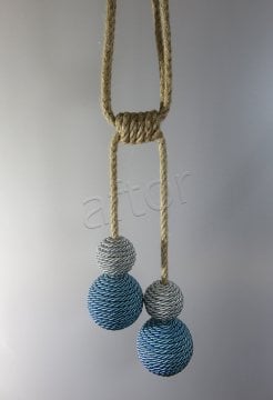 braçol perde fon bağı toplama toplu kordon sarım-0672