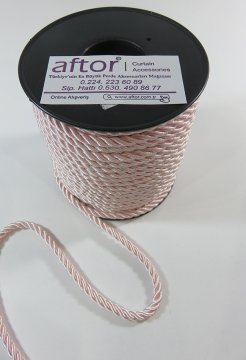 perde kordonu 3 mm 25 mt'lik top 0711