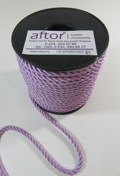 perde kordonu 3 mm 25 mt'lik top 0717