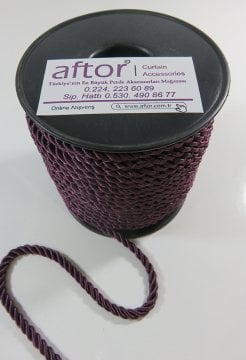 perde kordonu 3 mm 25 mt'lik top 0722