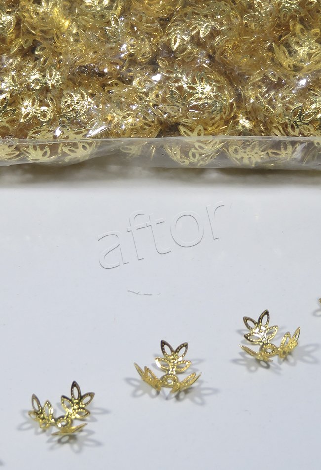 püskül kapağı - 6046 altın-büyük