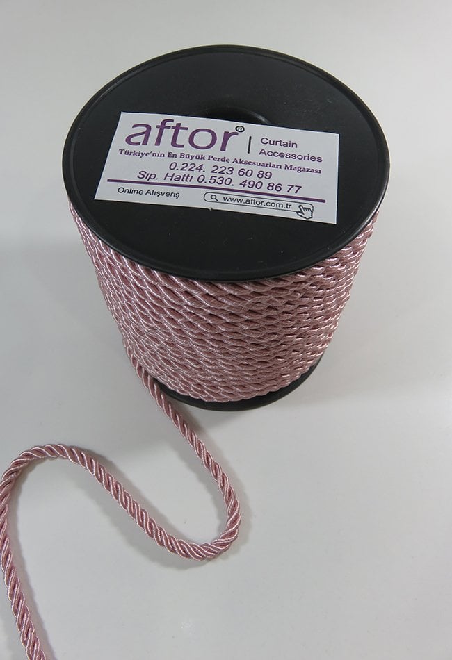perde kordonu 3 mm 25 mt'lik top 0727