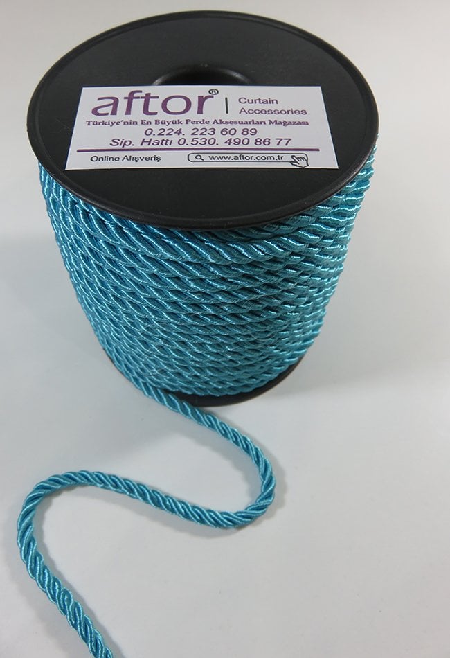 perde kordonu 3 mm 25 mt'lik top 0732