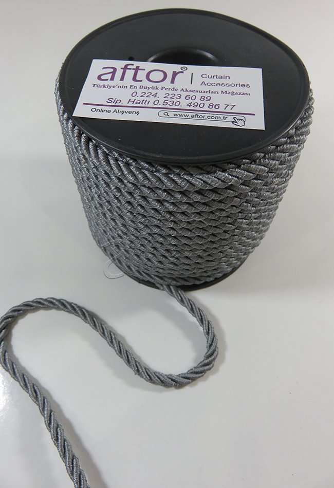 perde kordonu 3 mm 25 mt'lik top 0743