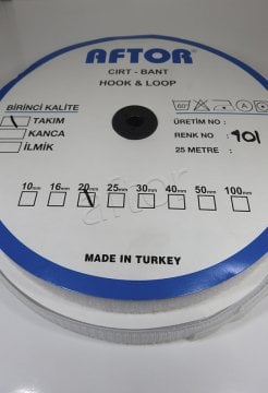 perde cırt-sert ve yumuşak takım 20mm ( 50mt)lik - 5356