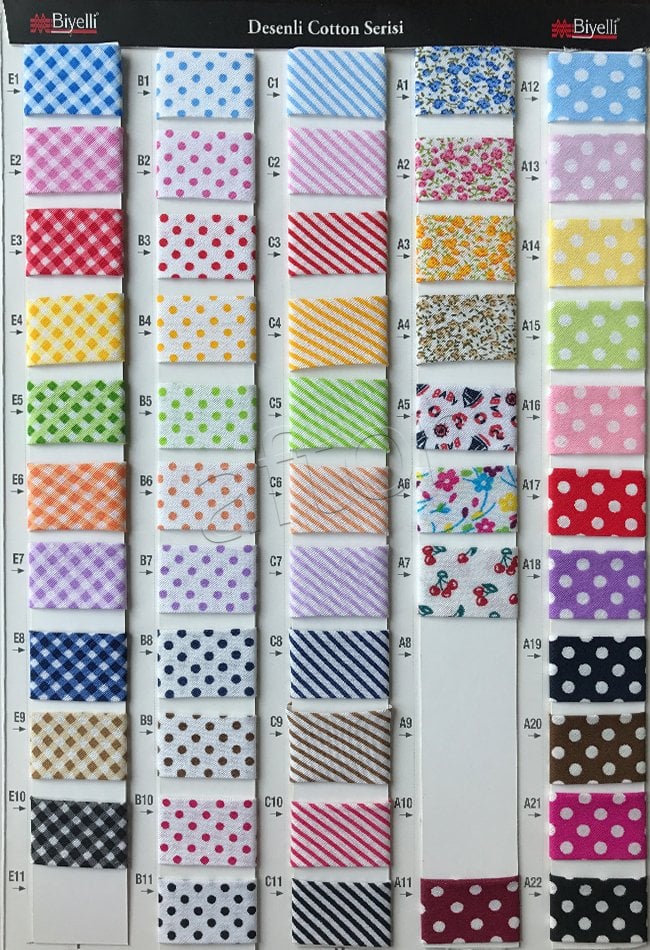 biye verev desenli cotton serisi - 1