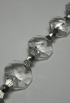 perde aksesuarı cam optegon (papyonlu & uçsuz)