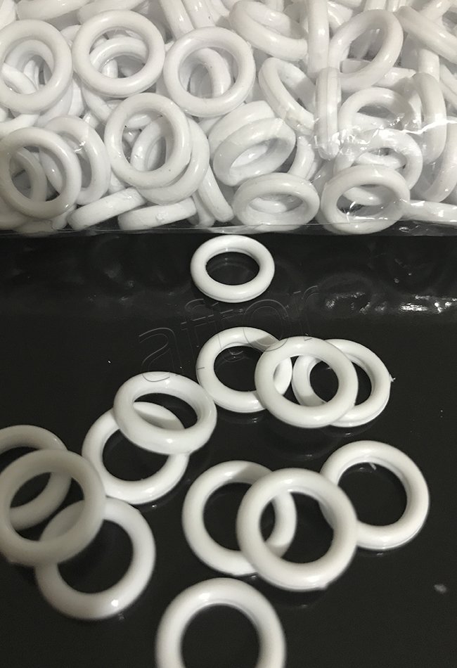 perde katlamalı balon plastik halka beyaz  500 adetli
