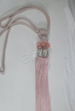 braçol perde fon bağı toplama çiçekli -5634