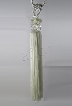 braçol perde fon bağı toplama akrilik çiçekli-6220