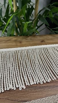 15 cm Zincir Bulyon Saçak (FDY)- NOHUT RENK- 0210