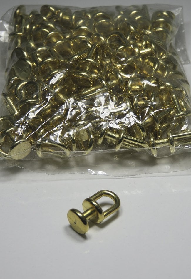 perde metal  rulet düğme  100lü paket-altın