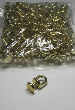 perde metal  rulet düğme  100lü paket-altın