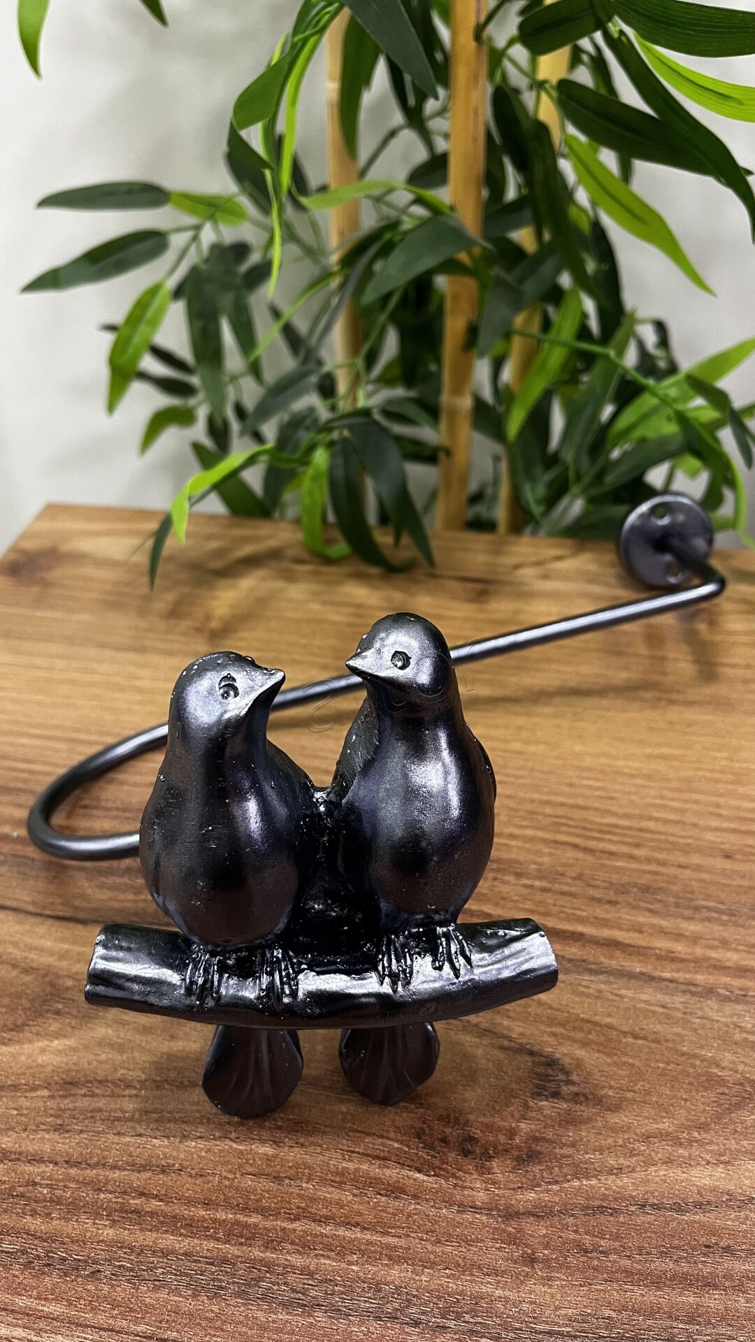 Döküm Kuşlu Kol Bağı- Perdeyi Duvardan Yana Toplama Aparatı- Petrol Mavisi Renk- 0505