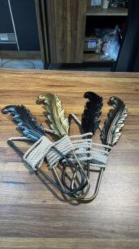 HAYALET KOL BAĞI- Yaprak Model- Bronz Renk