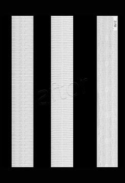 perde ekstraforu öz-iş 2150 devamlı pile perde büzgü şeridi (25 mm) 100 mt lik top