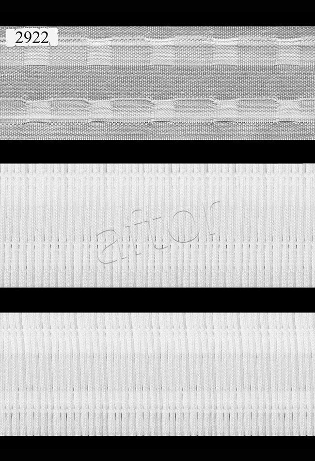 perde ekstraforu öz-iş 2922 tekli pile perde büzgü şeridi (45 mm) 50 mt lik top