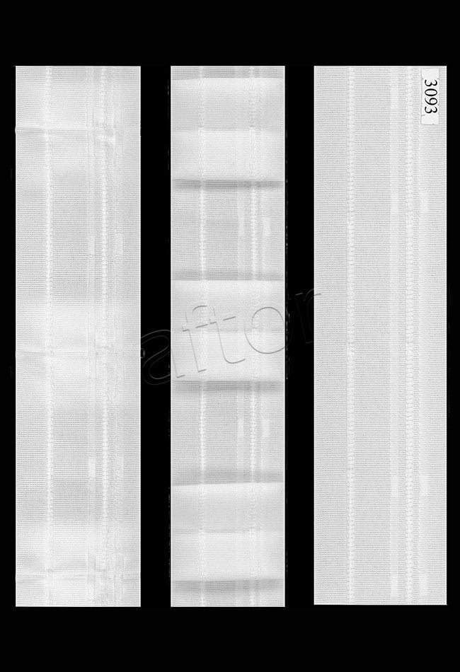 perde ekstraforu öz-iş 3093 kutulu perde büzgü şeridi(60 mm) 50 mt lik top