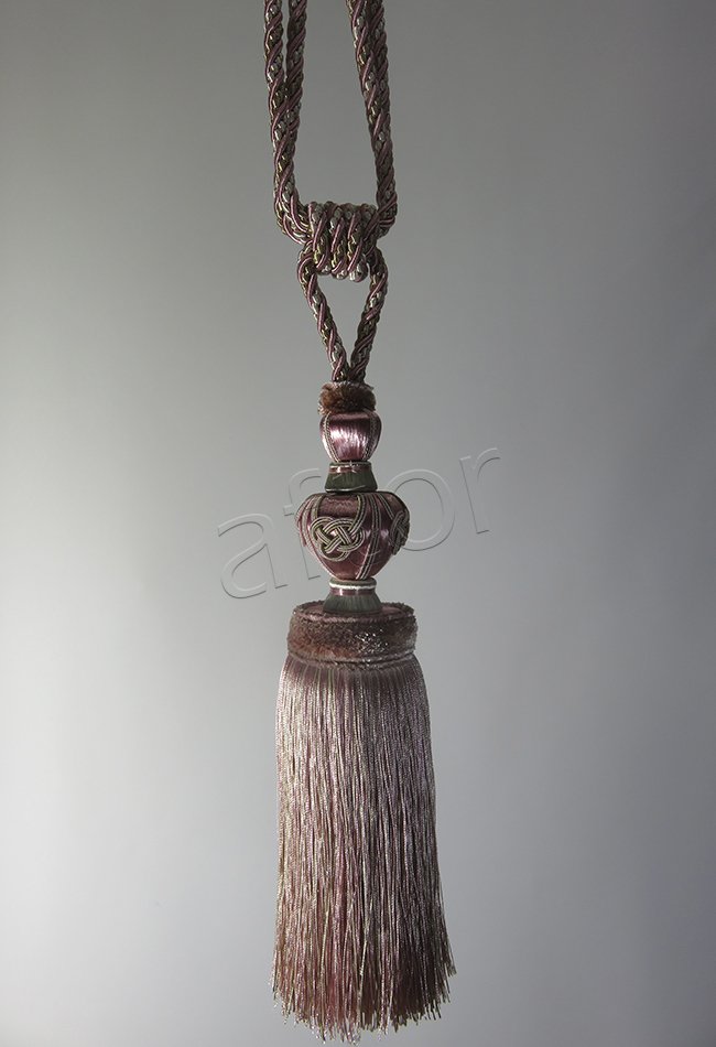 braçol perde fon bağı toplama bella braçol (v-3) pudra vizon  -9470