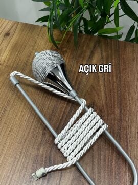HAYALET KOL BAĞI- Damla Model- Açık Gri Renk
