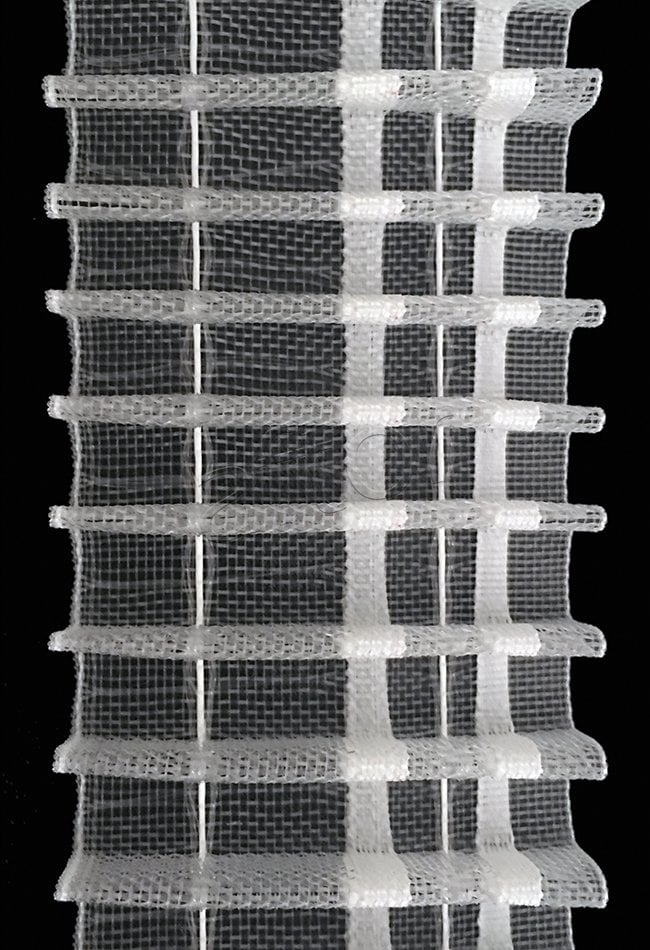 perde ekstraforu öz-iş 2701-m misinalı perde büzgü şeridi tekli pile (60 mm) 50 mt lik top