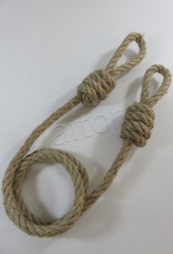 braçol perde fon bağı toplama kordon halat (sütlü kahve) 0841