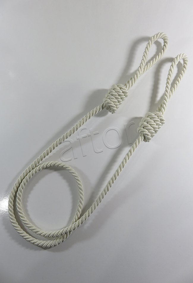 braçol perde fon bağı toplama kordon krem 0895