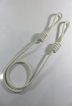 braçol perde fon bağı toplama kordon krem 0895