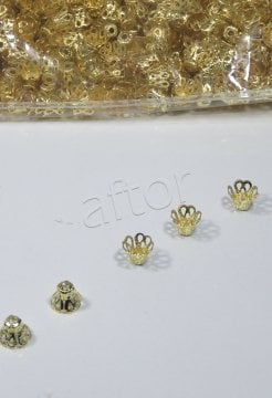 püskül kapağı altın küçük  - 6047