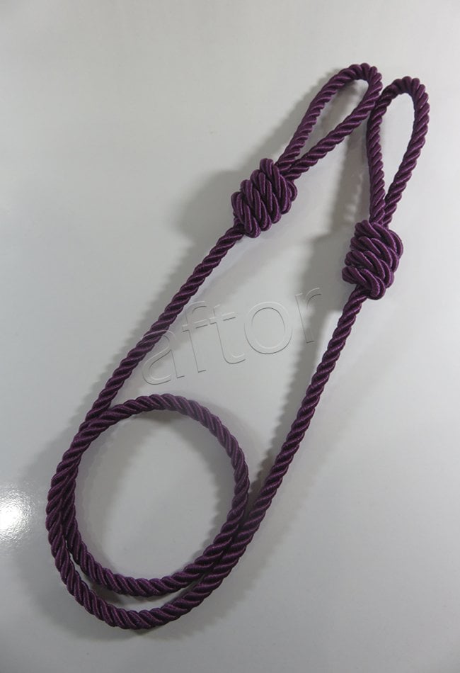 braçol perde fon bağı toplama kordon mürdüm 0901