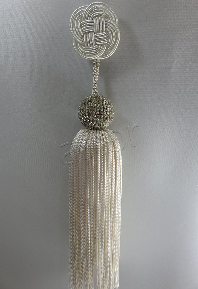 perde aksesuarı püsküllü anahtarlık 0916