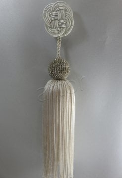 perde aksesuarı püsküllü anahtarlık 0916