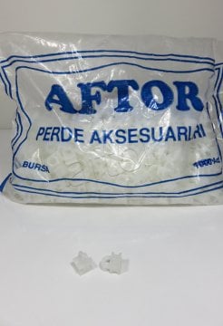 plastik perde sürgü raymatik (500 lü paket)