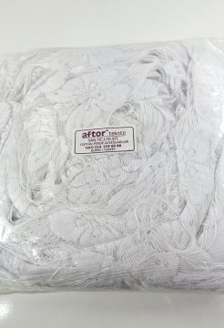 ip perde kelebek 3mt kupon beyaz 7862