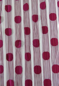 ip perde puanlı 3mt kupon (bordo)7754