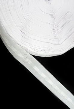 perde şeridi 3,5 cm düz cepli ekstrafor (100 mt) top