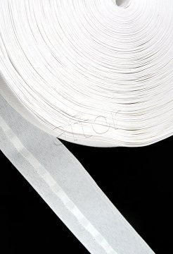 perde şeridi 4,5 cm düz cepli ekstrafor (100 mt) top