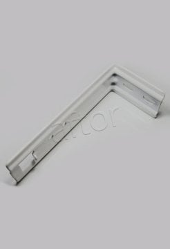 duvara montaj aparatı (stor ve korniş) l ayak (12 cm) beyaz boyalı
